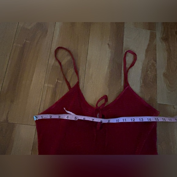 Vintage Dreamwear Red Slip Dress/Night Gown - Picture 5 of 10